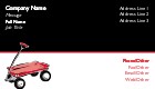 Playful Ride Full Colour Business Cards