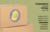Hat Box Full Colour Magnetic Business Cards