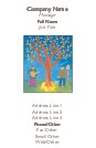 Watering A Tree Full Colour Business Cards