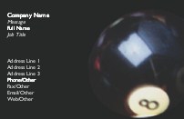 Reflective Eight Ball
