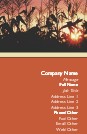 Cornfield Silhouette Full Colour Magnetic Business Cards