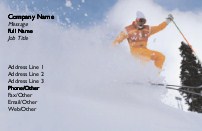 Downhill Skier