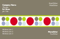 Colourful Dots in Centre