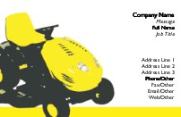 Lawn Lover Full Colour Business Cards