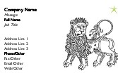 Leo Full Colour Business Cards