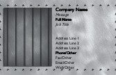 Metal Bars Full Colour Business Cards