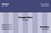 Blue Stripe 5265 Full Colour Business Cards