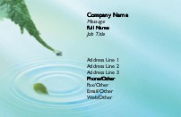 Tiny Droplet Full Colour Business Cards