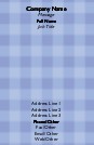 Baby Blanket Full Colour Magnetic Business Cards