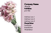 Simple Bouquet Full Colour Magnetic Business Cards