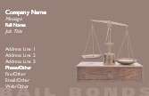 Bail Bonds Full Colour Magnetic Business Cards