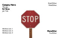 Stop Sign