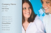 Great Smiles Full Colour Business Cards