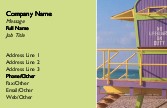 Lifeguard Station Full Colour Business Cards