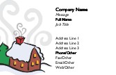 Home for Christmas Full Colour Business Cards