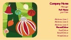Festively  Chic Full Colour Business Cards
