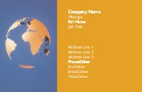 Blue and Orange World