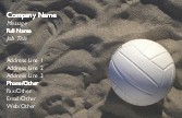 Closeup of Volley Ball Full Colour Business Cards