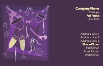Happy New Year Full Colour Business Cards
