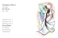 Grand Entrance Full Colour Business Cards