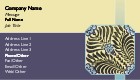 Flirty Fern Full Colour Business Cards