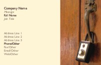 Padlocked Full Colour Business Cards