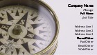 Close-up of a Compass