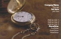 Gold Pocket Watch