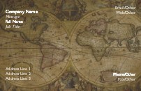 Old Geographic Map