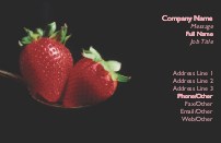 Berry Good Full Colour Magnetic Business Cards