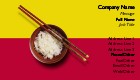 Regal Rice Full Colour Magnetic Business Cards