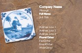 House on Stone Tile Full Colour Business Cards