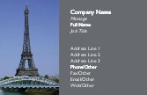 Eiffel Tower 2 Full Colour Business Cards