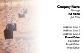 Playtime is Over Full Colour Business Cards
