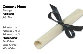 Diploma Full Colour Business Cards