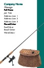 Just Fishing Full Colour Business Cards