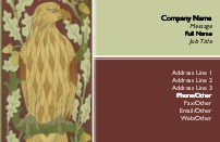 Audacious Eagle Full Colour Business Cards