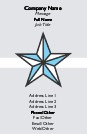 Marine Star Full Colour Magnetic Business Cards