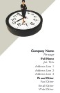 Time Standing Still Full Colour Business Cards