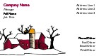 Wonderful Winter Recycled Business Cards