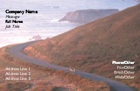 Road by the Ocean