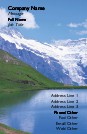 Alpine Lake Full Colour Business Cards