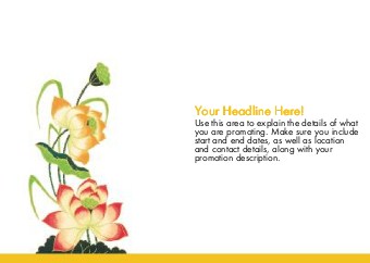 Lotus Full Colour Standard Sized Postcards