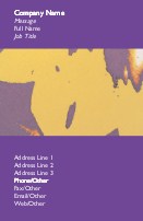 Abstract Painting Full Colour Business Cards