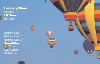 Hot Air Balloons
