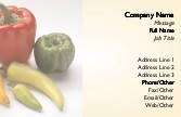 Impeccable Peppers Full Colour Magnetic Business Cards