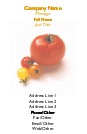 Vine Ripened Full Colour Business Cards