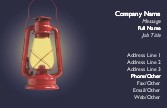 Lighting the Way Full Colour Magnetic Business Cards