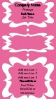 Shabby Chic Full Colour Business Cards