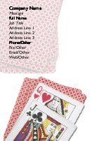 Playing Cards Full Colour Business Cards